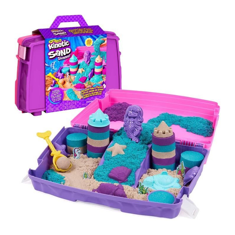 SPIN MASTER MALLETTE PALAIS DE SIReNE 934 G Kinetic Sand