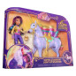 SPIN MASTER LICORNE A FONCTIONS 28 CM WILDSTAR + POUPEE 24 CM Unicorn Academy