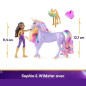 SPIN MASTER COFFRET LICORNE ET POUPEE WILDSTAR ET SOPHIA Unicorn Academy