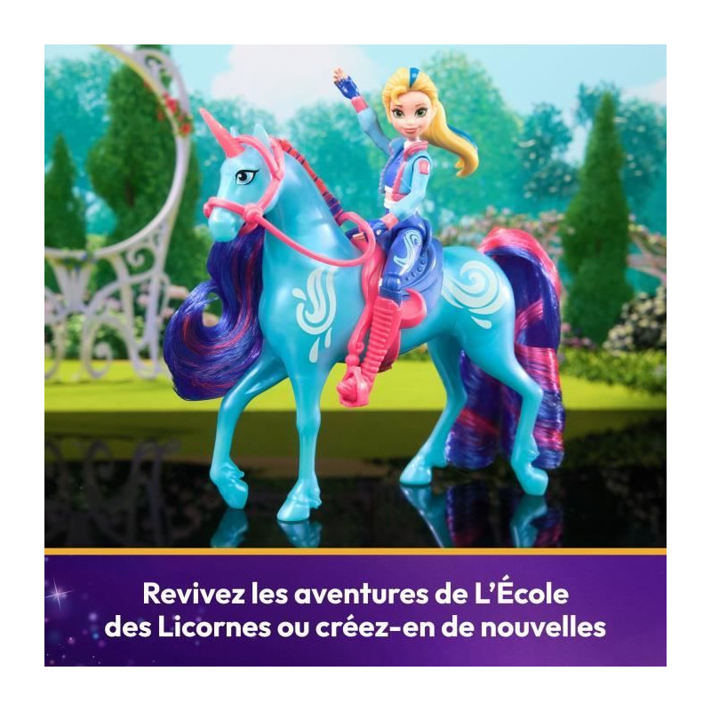 SPIN MASTER COFFRET LICORNE ET POUPEE RIVER ET ISABEL Unicorn Academy