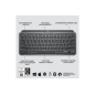 Clavier Logitech MX Keys Mini Minimaliste Sans Fil QWERTY (US), disposition américaine