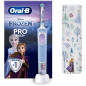 Brosse a dents électrique - ORAL-B - Kids 1 manche La Reine Des Neiges - 1 brossette - 1 étui de voyage - 3 ans et +