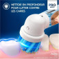 Brosse a dents électrique - ORAL-B - Kids 1 manche La Reine Des Neiges - 1 brossette - 1 étui de voyage - 3 ans et +