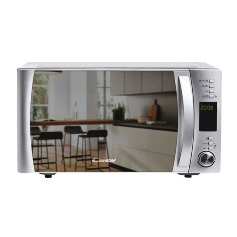 CBWM30DS Micro-ondes Gril - 30L -MO 900W - Plateau tournant 31,5cm Fonction Silence - Fonction EcoCuisson express - Porte miroir