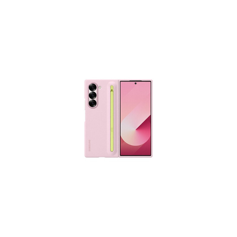 Coque et étui téléphone mobile Samsung Coque avec S Pen integre Galaxy Z Fold 6 Rose