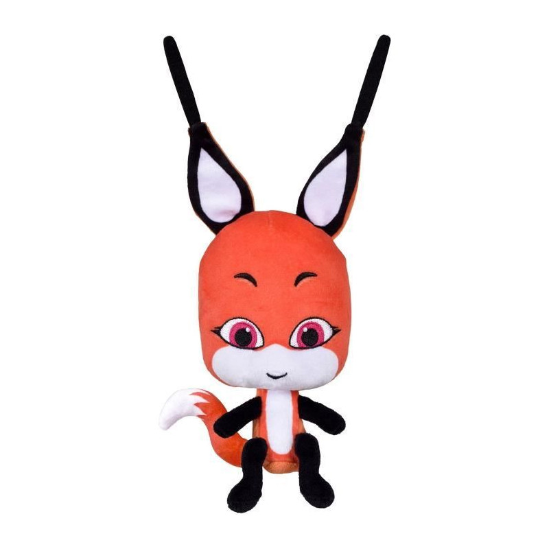 Peluche Trixx - BANDAI - Miraculous - Kwami de l'illusion renard