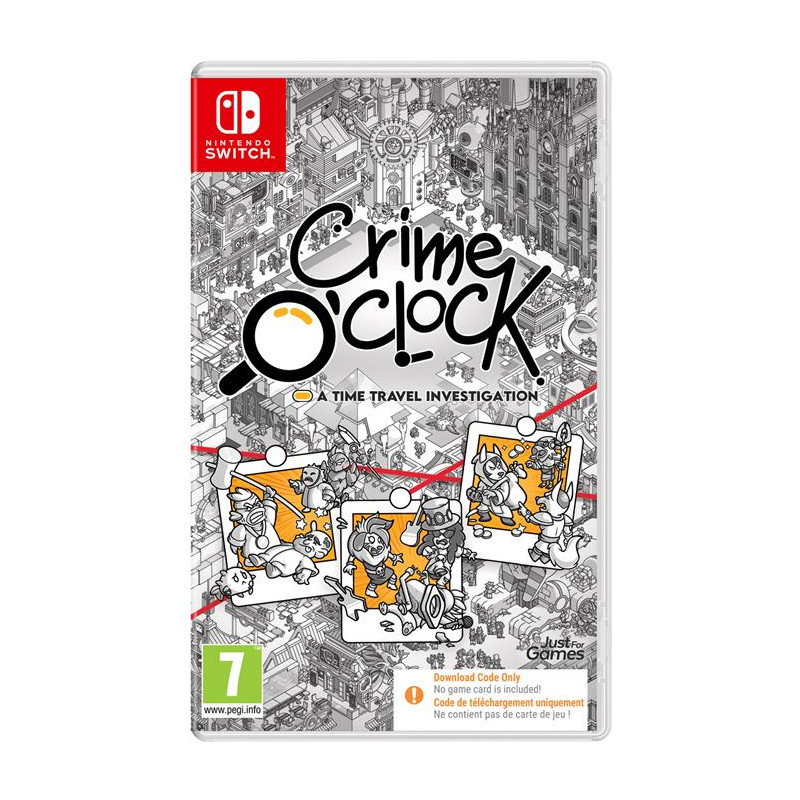 Crime O Clock Code in a box Nintendo Switch