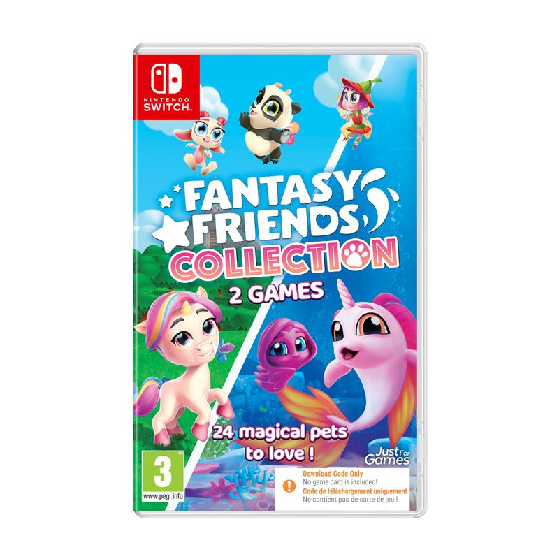 Fantasy Friends Collection 2 Games Code in a box Nintendo Switch