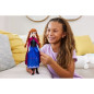 Poupée mannequin Disney - Mattel - Poupee Anna 1 - Tenue de voyage bleue et violette