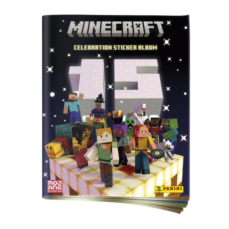 Album Stickers - PANINI - Minecraft 3 (15eme anniversaire) - 240 stickers