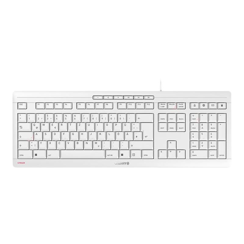 Cherry STREAM KEYBOARD Tastatur USB Deutsch (JK-8500DE-0) (JK8500DE0)