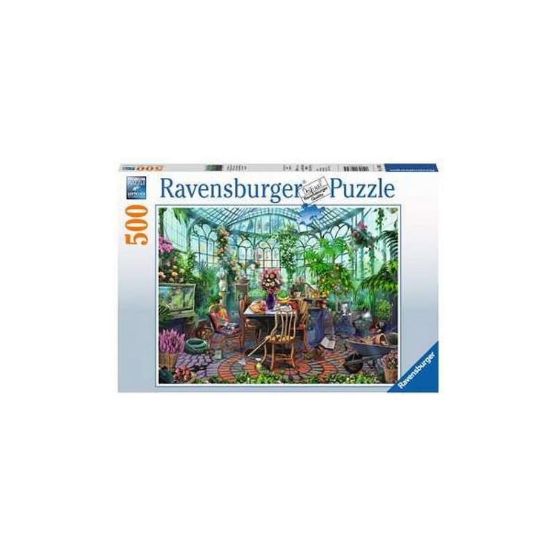 Puzzle Ravensburger Un matin dans la serre 500 pièces