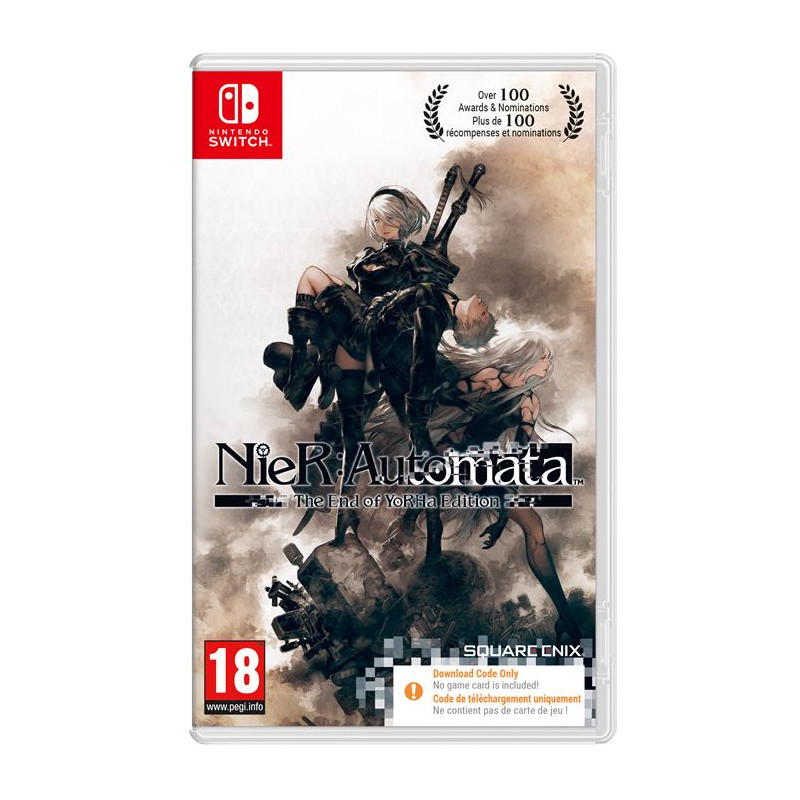 Nier Automata The End Of YoRHa Edition Code in a box Nintendo Switch