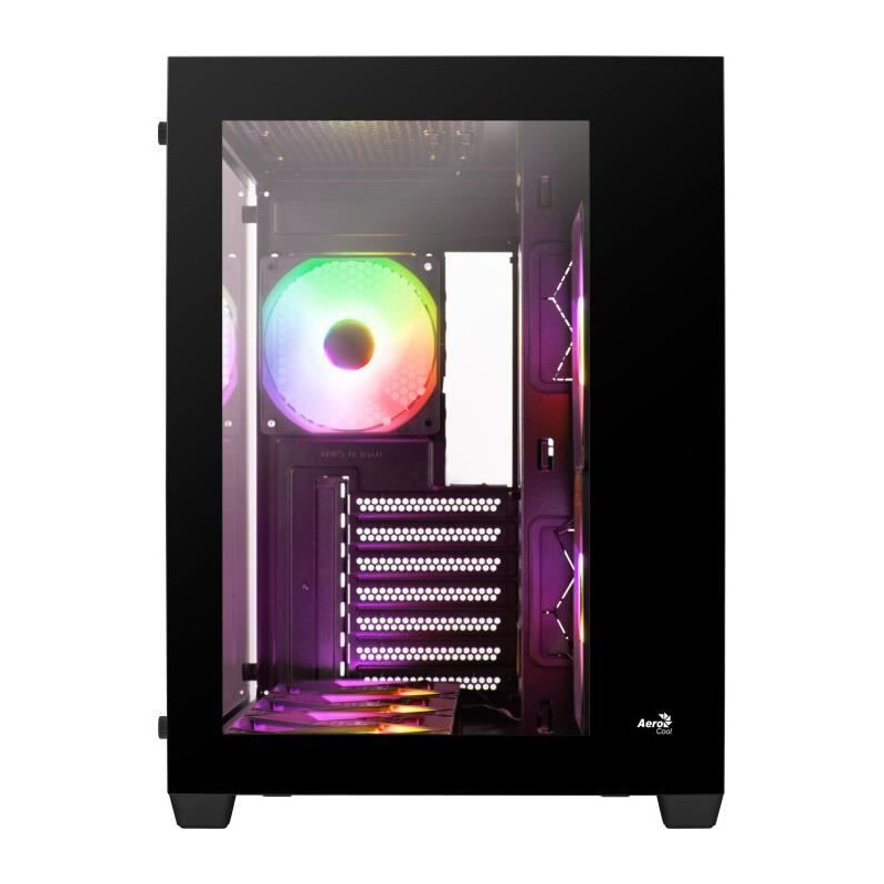 Boîtier PC - AEROCOOL - Dryft G v2 (Noir) - Cube - Format ATX - Sans alimentation