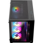 Boîtier PC - AEROCOOL - Dryft Mini G v1 (Noir) - Cube - Format Micro-ATX - Sans alimentation