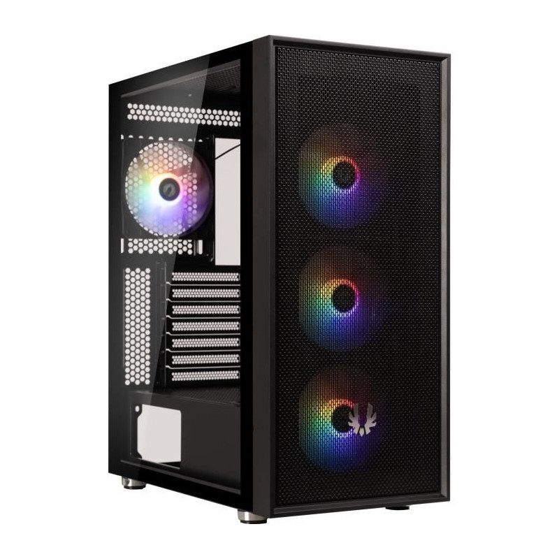 Boîtier PC - BITFENIX - Ares FRGB (Noir) - Moyen tour - Format ATX - Sans alimentation