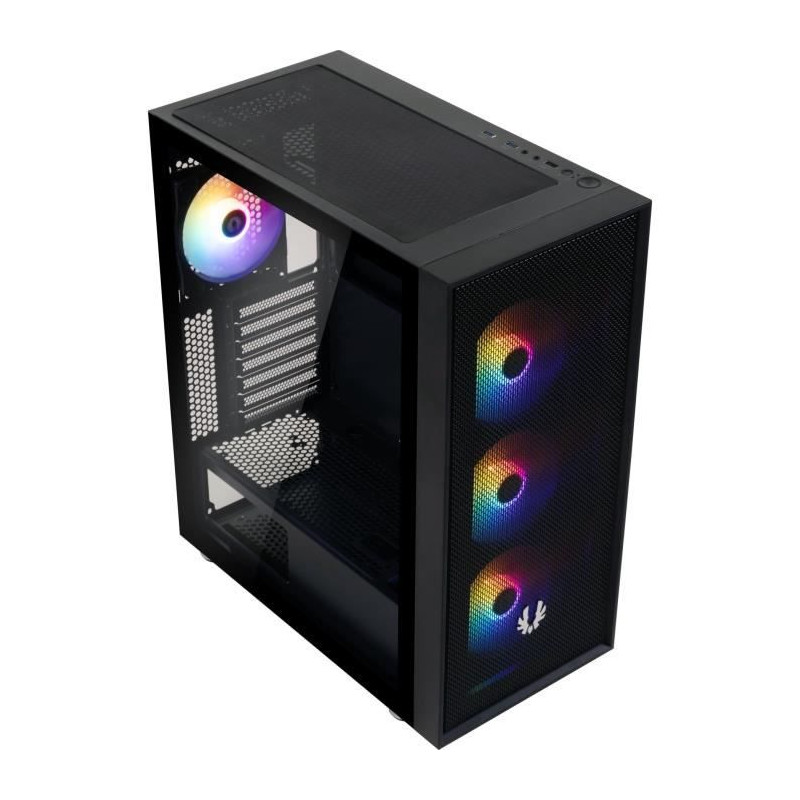 Boîtier PC - BITFENIX - Ares FRGB (Noir) - Moyen tour - Format ATX - Sans alimentation