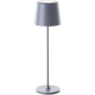 Lampe a poser LED KAAMI BRILLIANT - 2W - IP44 - Métal et plastique - Gris