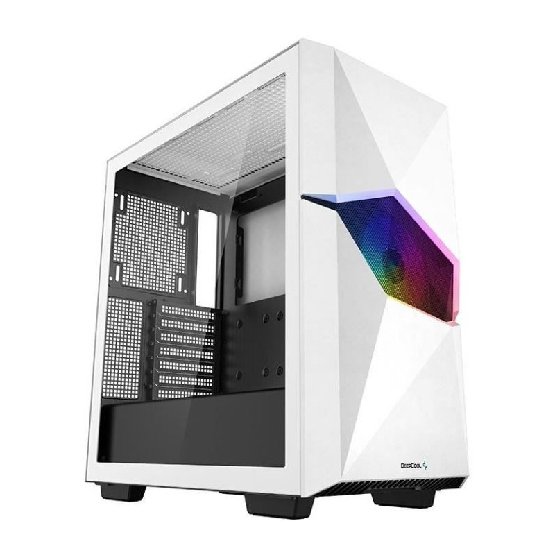 Boîtier PC - DEEPCOOL - Cyclops (Blanc) - Moyen tour - Format E-ATX - Sans alimentation