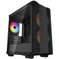 Boîtier PC - DEEPCOOL - CC360 A-RGB (Noir) - Mini tour - Format Micro-ATX - 3x120mm A-RGB