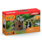 Coffret Jeux rigolos avec la noix, figurines animaux sauvages, Schleich 42596 Wild Life, Pour enfant des 3 ans