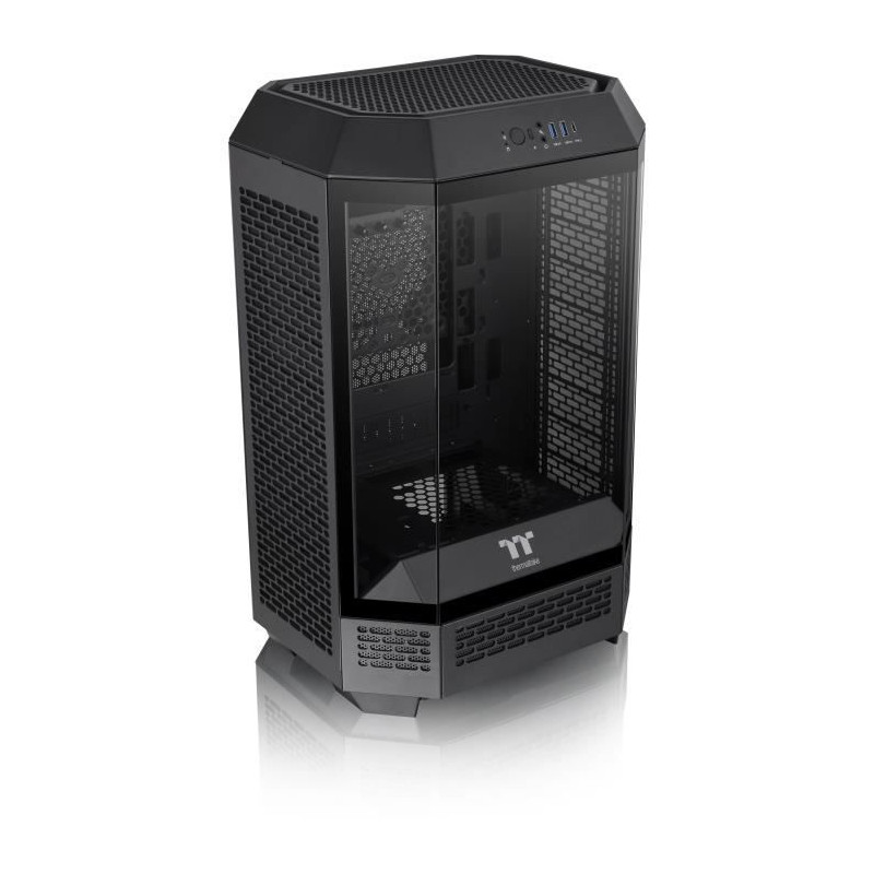 Boîtier PC - THERMALTAKE - The TOWER 300 (Noir) - Mini tour - Format Micro-ATX - Sans alimentation