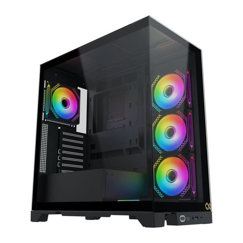 Boîtier PC - XIGMATEK - Endorphin Ultra (Noir) - Moyen tour - Format ATX - Sans alimentation