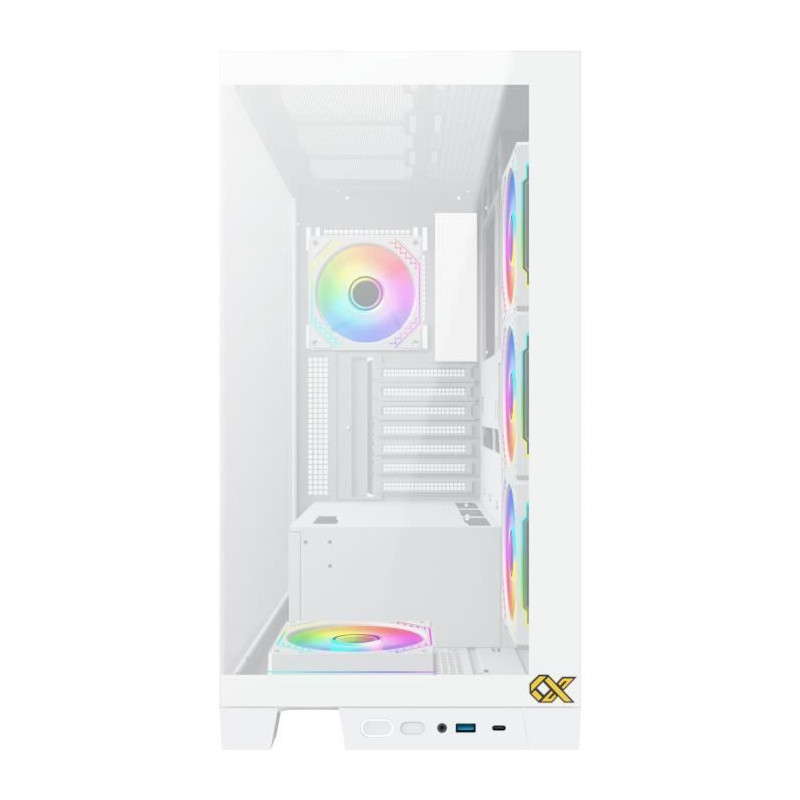 Boîtier PC - XIGMATEK - Endorphin ULTRA Arctic (Blanc) - Moyen tour - Format ATX - Sans alimentation