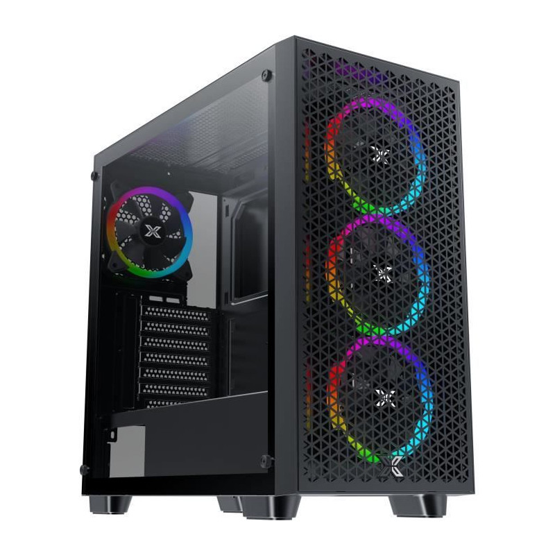 Boîtier PC - XIGMATEK - Gaming G Pro (Noir) - Moyen tour - Format E-ATX - Sans alimentation