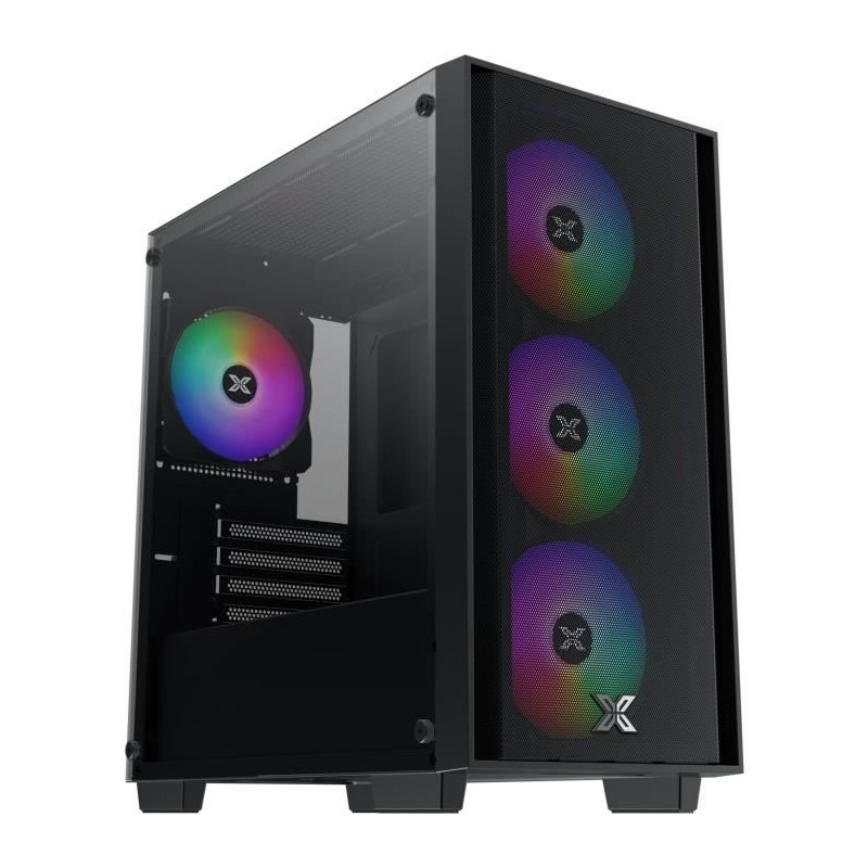 Boîtier PC - XIGMATEK - NYX Air II (Noir) - Mini tour - Format Micro-ATX - Sans alimentation