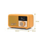 Radio Roberts Petite 2 jaune