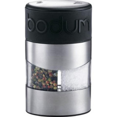 BODUM TWIN MOULIN SEL POIVRE NOIR INOX BODUM - 11002-01