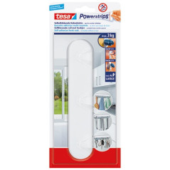 TESA CROCHET POWERSTRIPS BLANC X3 TESA - 58094-00000-03