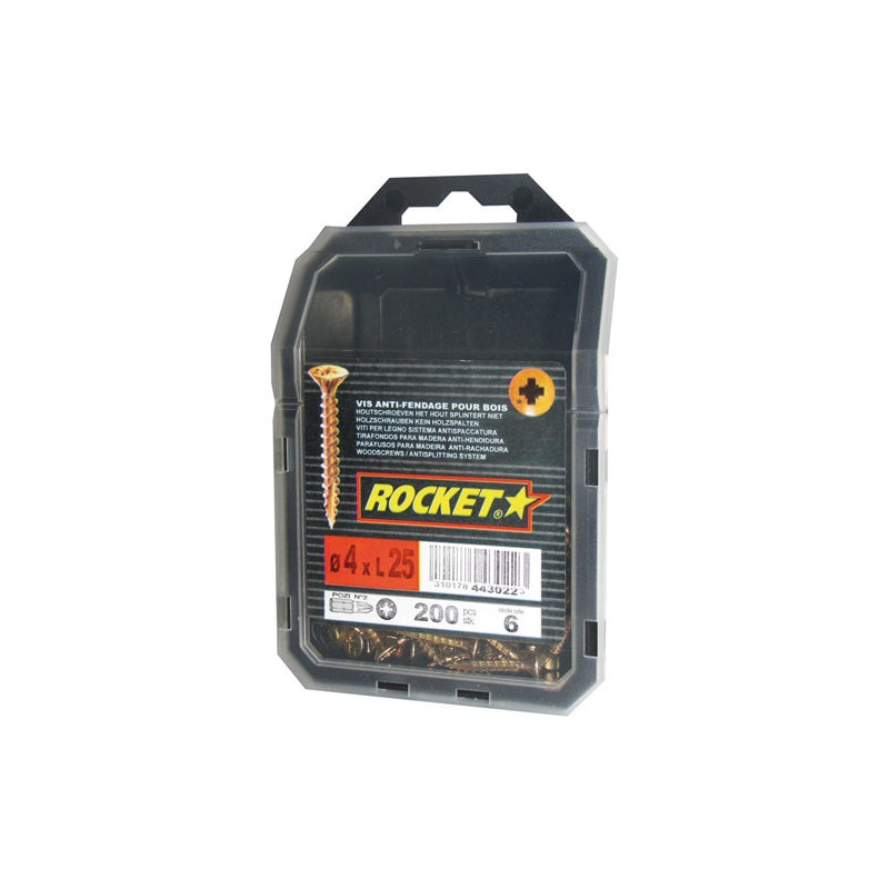 ROCKET VIS ROCKET TF POZI 4X25 VYBAC 200P ROCKET - 310178443022