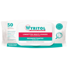 WYRITOL WYRITOL LINGETTES DES.MULTIUSAGE X 50 WYRITOL - PV56175001