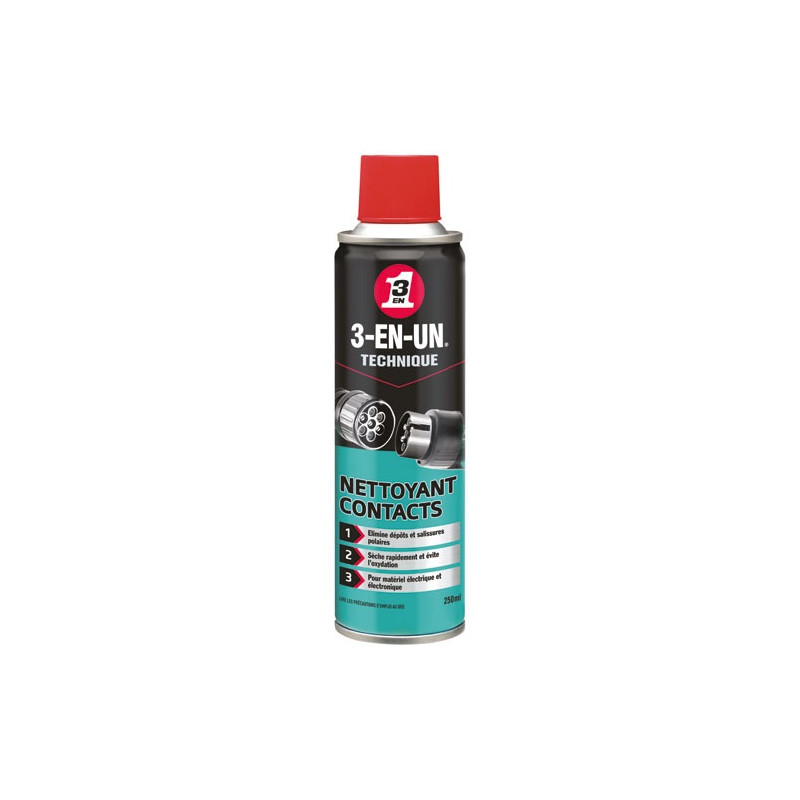 NETTOYANT CONTACTS 3EN1 AEROSOL 250ML 3-EN-UN - 33091/10