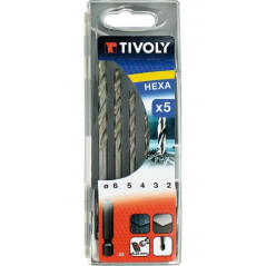 TIVOLY FORETS HSS HEXAGONAUX COFFRET 5P. TIVOLY - 11434370001