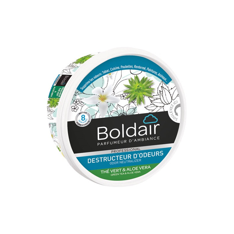 BOLDAIR BOLDAIR GEL DEST.ODEUR 300G THE VERT BOLDAIR - 56013101