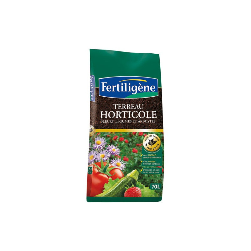 FERTILIGENE TERREAU HORTICOLE FERTI.70L TRIO FERTILIGENE - FH70N