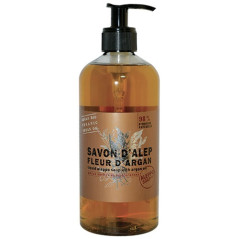 ALEPPO SOAP SAVON ALEP LIQUIDE FLEUR D'ARGAN 500ML ALEPPO SOAP - ASCOPE38