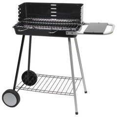 SOMAGIC BARBECUE CHARIOT ACIER MILANO 52X30CM SOMAGIC - 315028