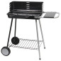 BARBECUE CHARIOT ACIER MILANO 52X30CM SOMAGIC - 315028