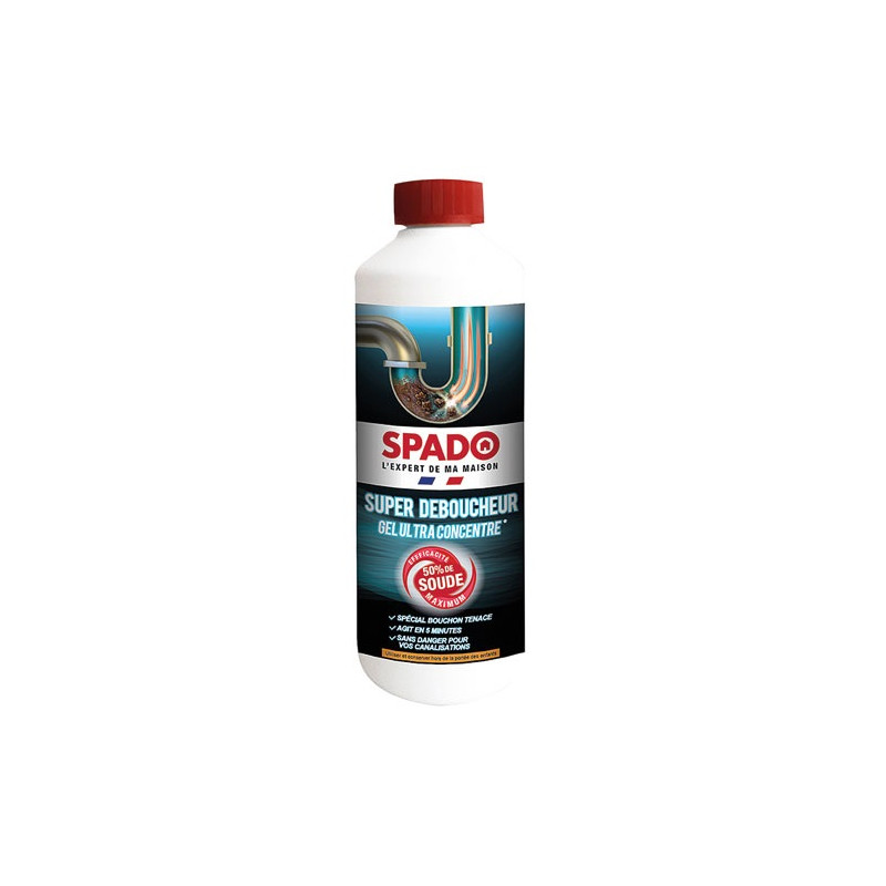 SPADO SPADO SUPER DEBOUCHEUR 50 SOUDE 500G SPADO - PV01220001