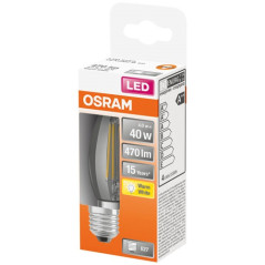 OSRAM LED FLA CLAIR FILA.4W E27 CHD BTE OSRAM - 4058075435223