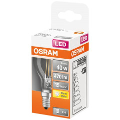 OSRAM LED SPH CLAIR FILA.4W E14 CHD BTE OSRAM - 4058075436527