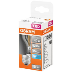 OSRAM LED SPH CLAIR FILA.4W E27 FRD BTE OSRAM - 4058075435148