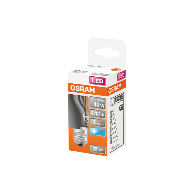 OSRAM LED SPH CLAIR FILA.4W E27 FRD BTE OSRAM - 4058075435148