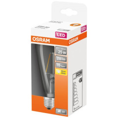 OSRAM LED EDIS.CLAIR FILA.2.5W E27 CHD BTE OSRAM - 4058075436763