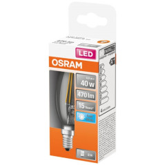 OSRAM LED FLA CLAIR FILA.4W E14 FRD BTE OSRAM - 4058075437142