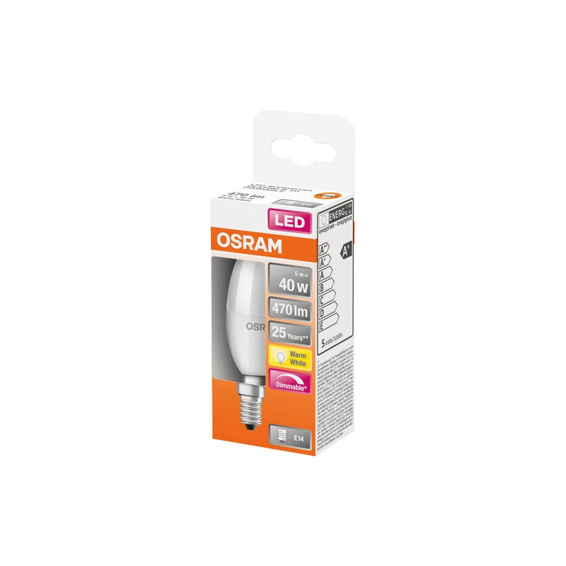 OSRAM LED FLA DEP.RADIA.DIM 5W E14 CHD BTE OSRAM - 4058075430914